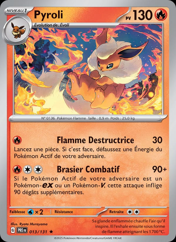 Pyroli 013/131 Évolutions Prismatiques (FR)
