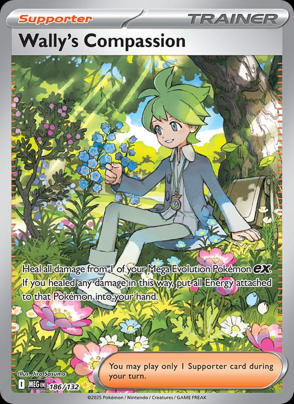 Wally's Compassion 186/132 Mega Evolution (EN)