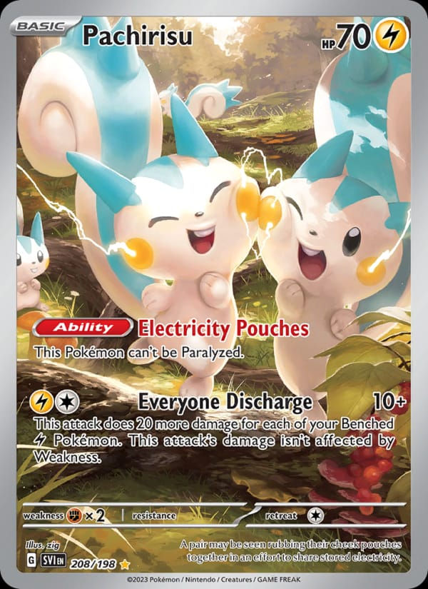Pachirisu 208/198 Scarlet & Violet (EN)