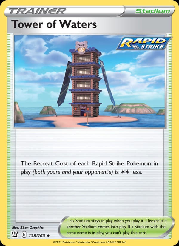 Tower of Waters 138/163 Battle Styles (EN)