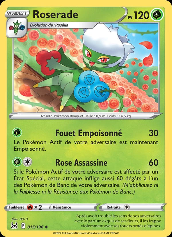 Roserade 015/196 Origine Perdue (FR)