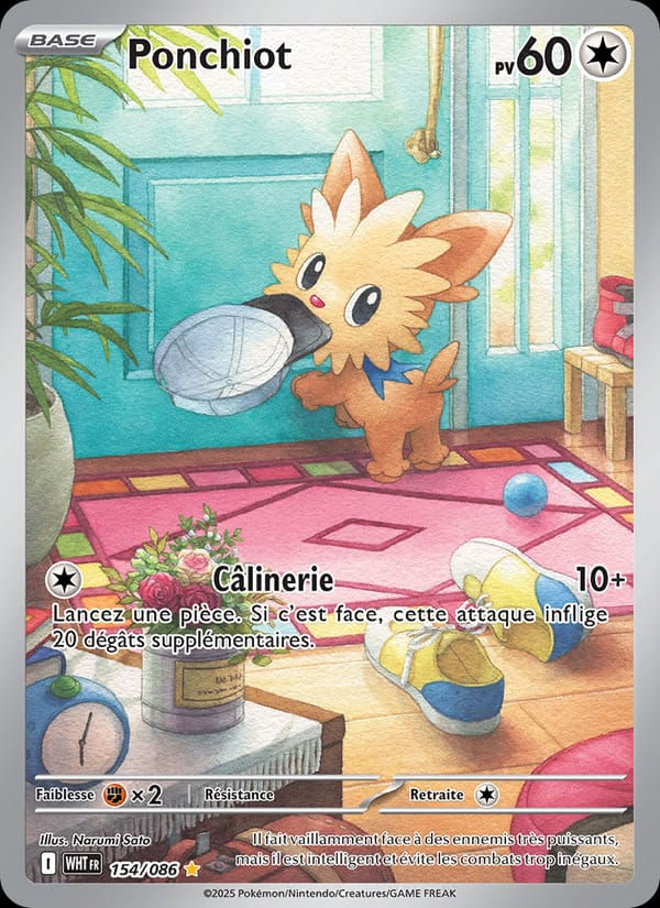 Ponchiot 154/086 Flamme Blanche (FR)