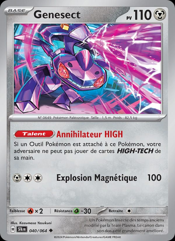 Genesect 040/064 Fable Nébuleuse (FR)