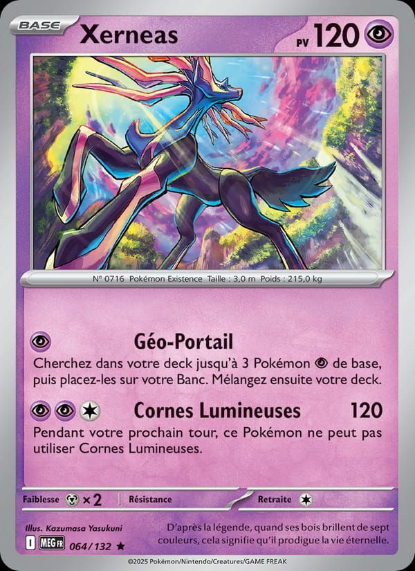 Xerneas 064/132 Méga-Évolution (FR)