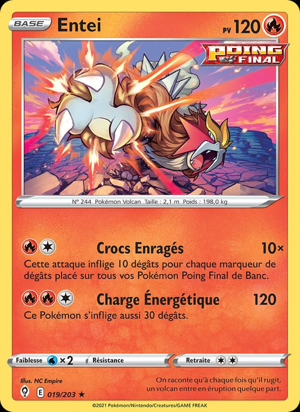 Entei 019/203 Évolution Céleste (FR)