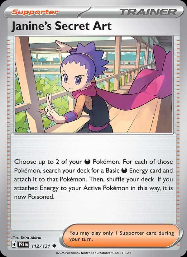 Janine's Secret Art 112/131 Prismatic Evolutions (EN)