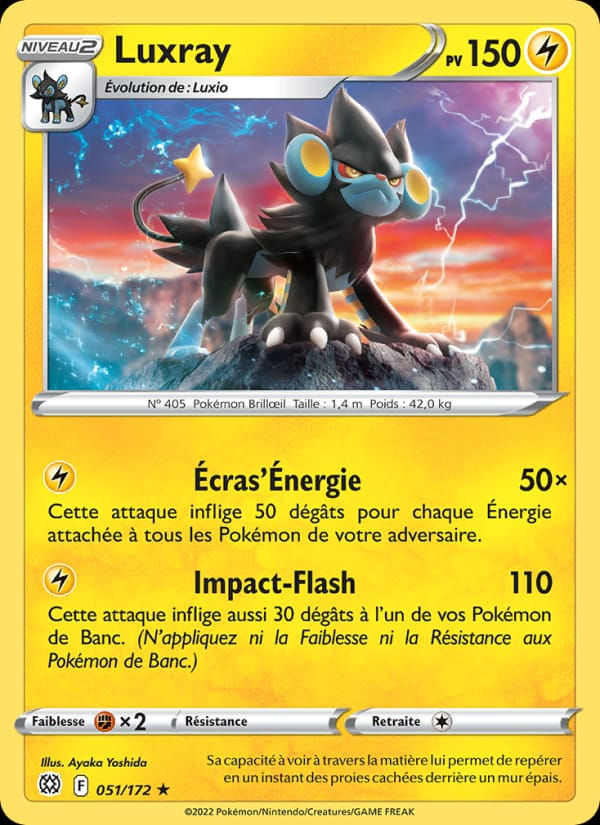 Luxray 051/172 Stars Étincelantes (FR)