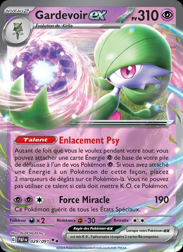 Gardevoir-ex 029/091 Destinées de Paldea (FR)