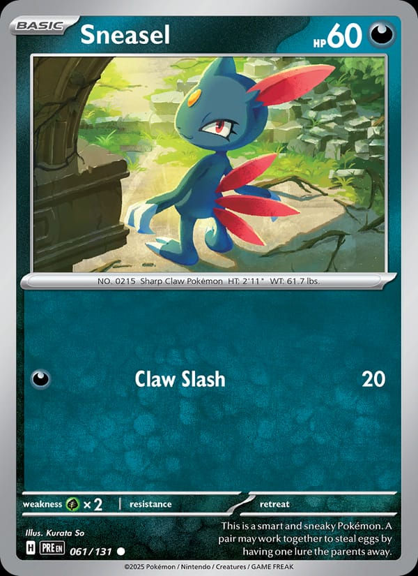 Sneasel 061/131 Prismatic Evolutions (EN)