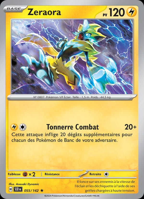 Zeraora 055/142 Couronne Stellaire (FR)