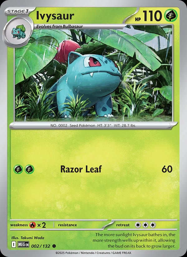 Ivysaur 002/132 Mega Evolution (EN)