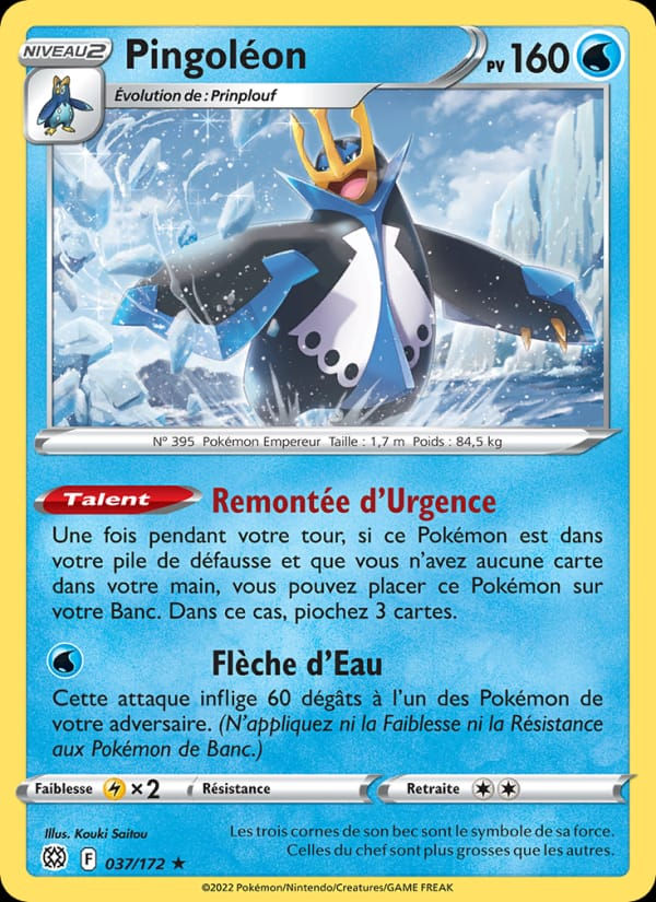 Pingoléon 037/172 Stars Étincelantes (FR)