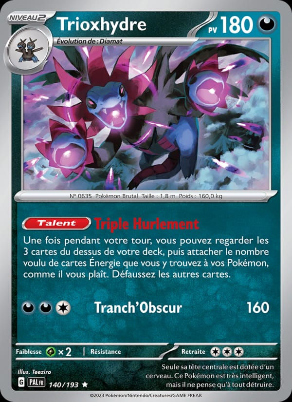 Trioxhydre 140/193 Évolutions à Paldea (FR)