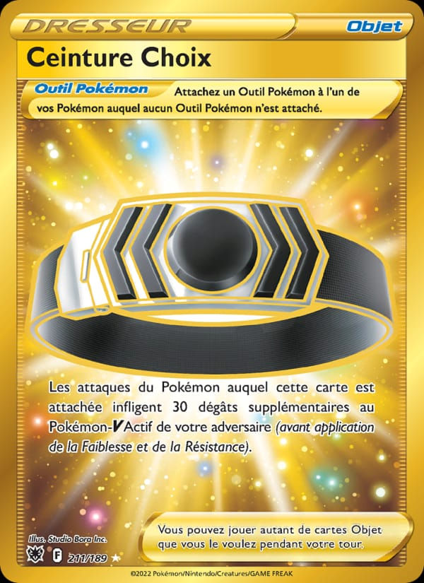 Ceinture Choix 211/189 Astres Radieux (FR)