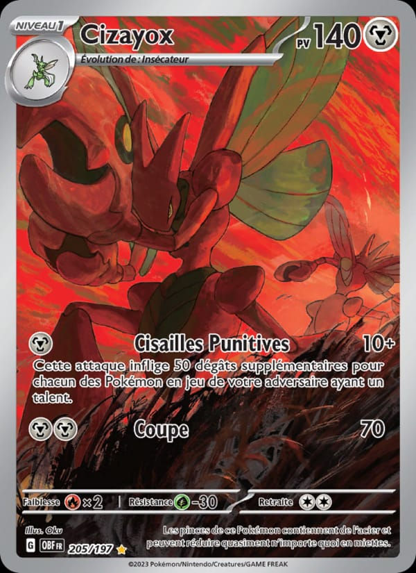 Cizayox 205/197 Flammes Obsidiennes (FR)