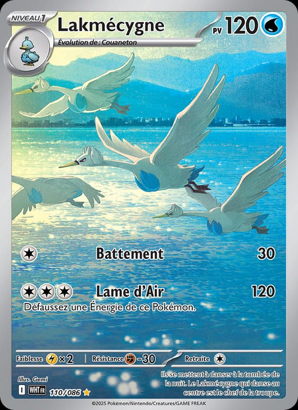 Lakmécygne 110/086 Flamme Blanche (FR)