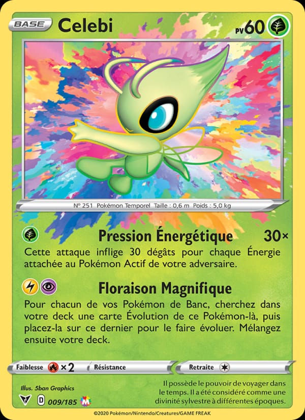 Celebi 009/185 Voltage Éclatant (FR)