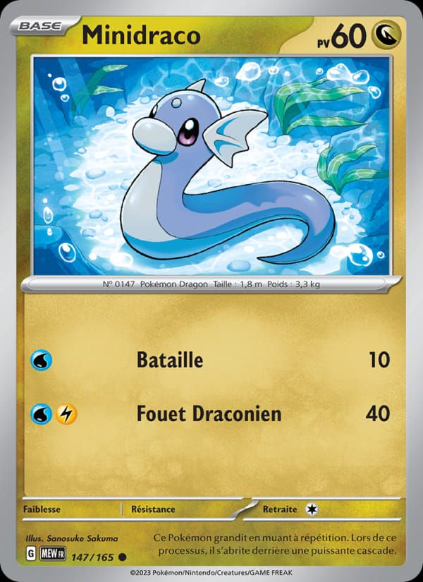 Minidraco 147/165 151 (FR)