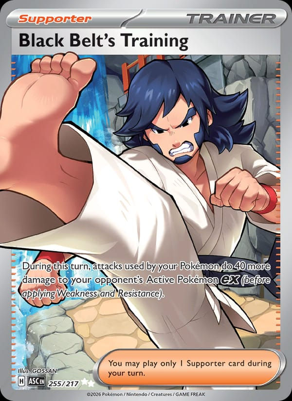 Black Belt's Training 255/217 Ascended Heroes (EN)