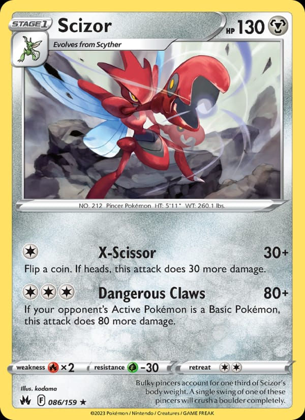 Scizor 086/159 Crown Zenith (EN)
