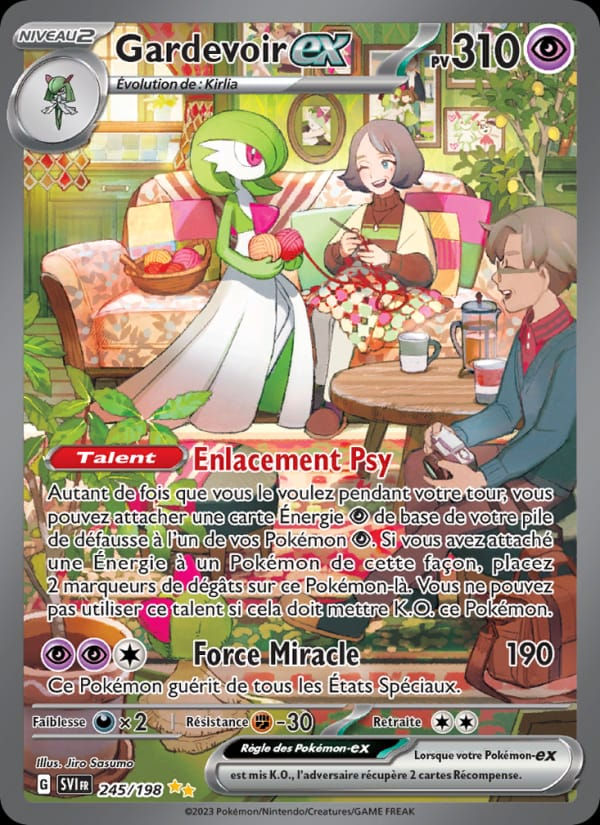 Gardevoir-ex 245/198 Écarlate et Violet (FR)