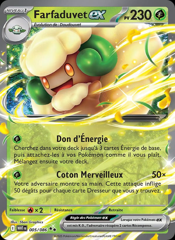 Farfaduvet-ex 005/086 Flamme Blanche (FR)