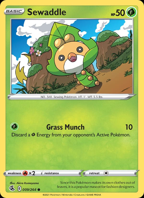 Sewaddle 009/264 Fusion Strike (EN)