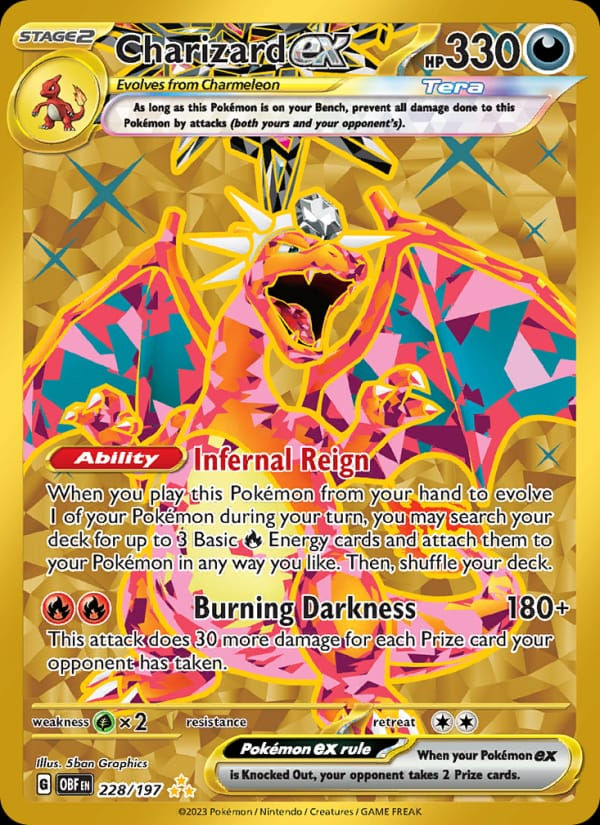 Charizard ex 228/197 Obsidian Flames (EN)