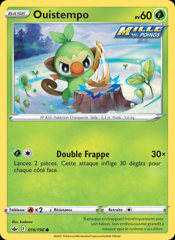 Ouistempo 016/198 Règne de Glace (FR)