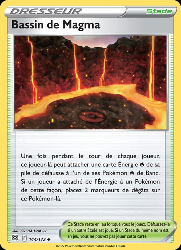 Bassin de Magma 144/172 Stars Étincelantes (FR)