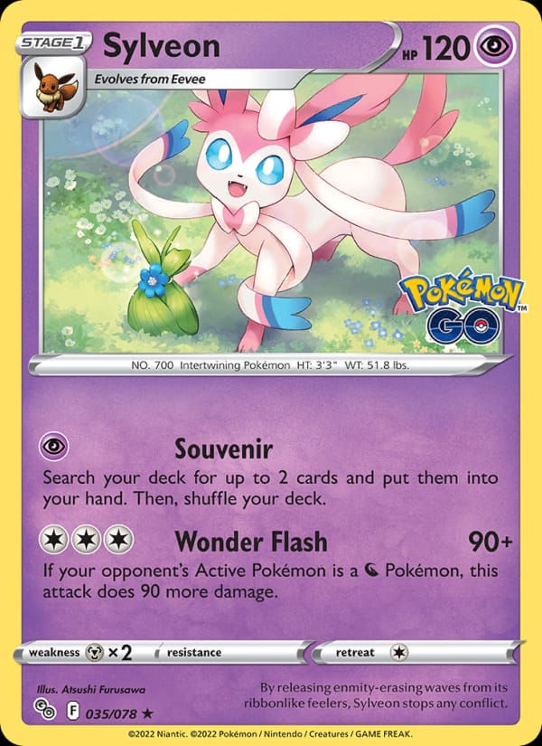 Sylveon 035/078 Pokémon GO (EN)
