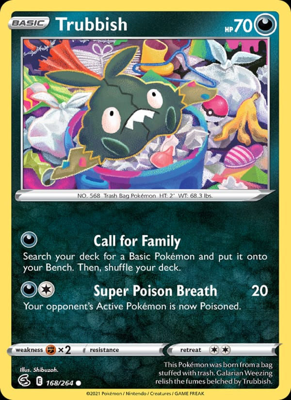Trubbish 168/264 Fusion Strike (EN)