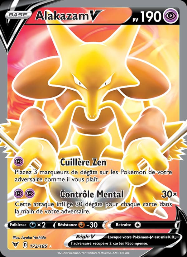 Alakazam V 172/185 Voltage Éclatant (FR)