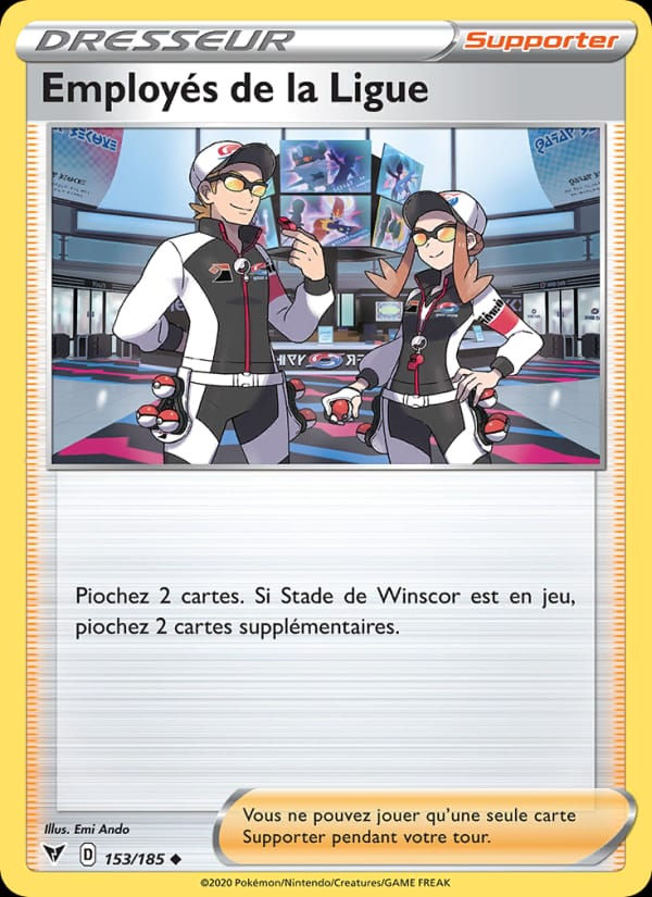 Employés de la Ligue 153/185 Voltage Éclatant (FR)