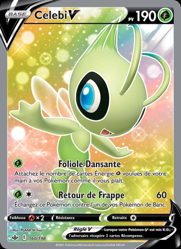 Celebi V 160/198 Règne de Glace (FR)