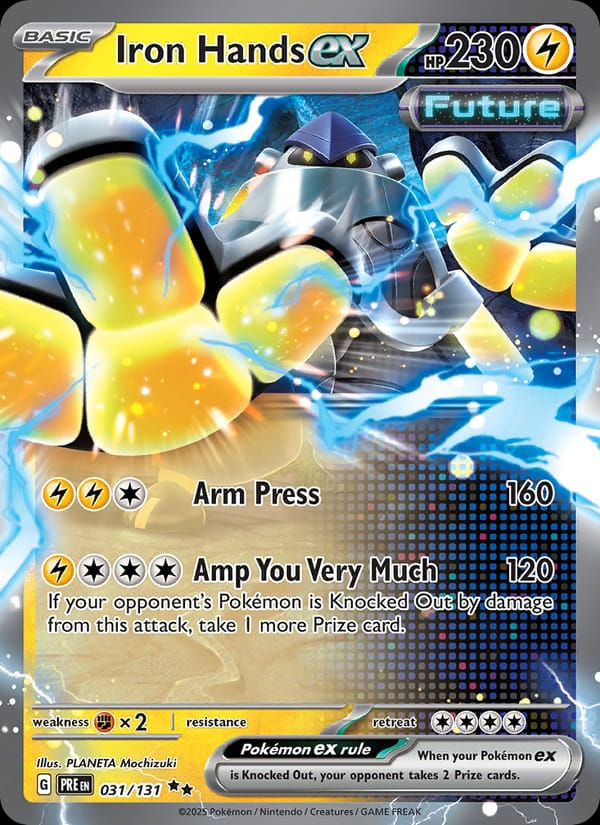 Iron Hands ex 031/131 Prismatic Evolutions (EN)