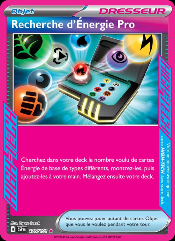 Recherche d'Énergie Pro 176/191 Étincelles Déferlantes (FR)