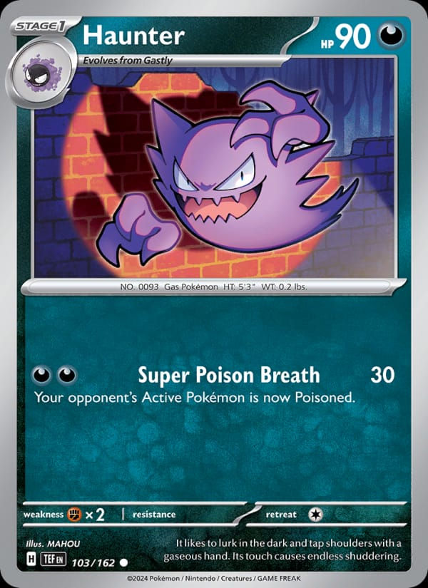 Haunter 103/162 Temporal Forces (EN)