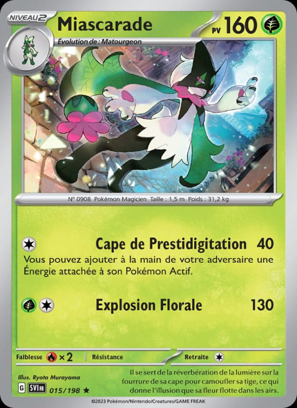 Miascarade 015/198 Écarlate et Violet (FR)
