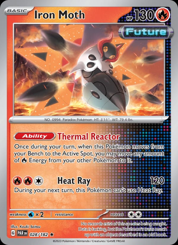 Iron Moth 028/182 Paradox Rift (EN)