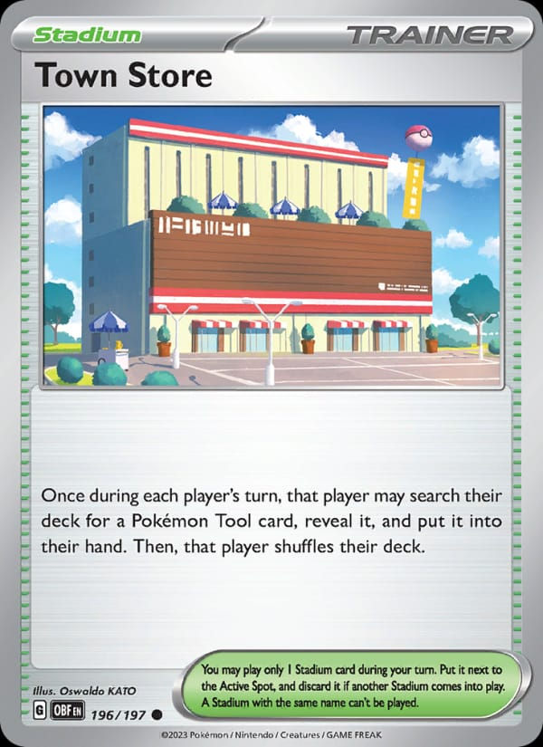 Town Store 196/197 Obsidian Flames (EN)