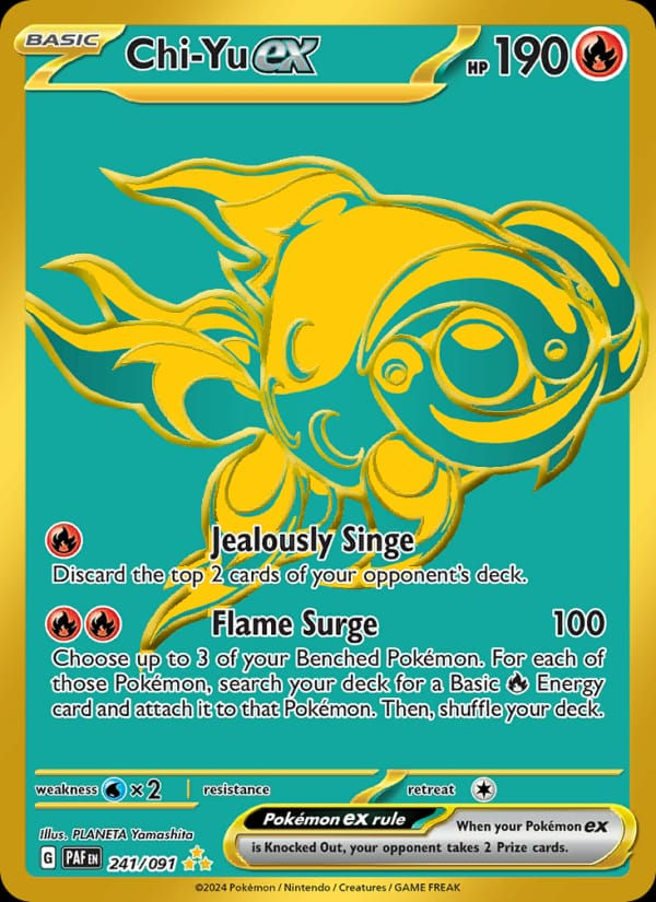 Chi-Yu ex 241/091 Paldean Fates (EN)
