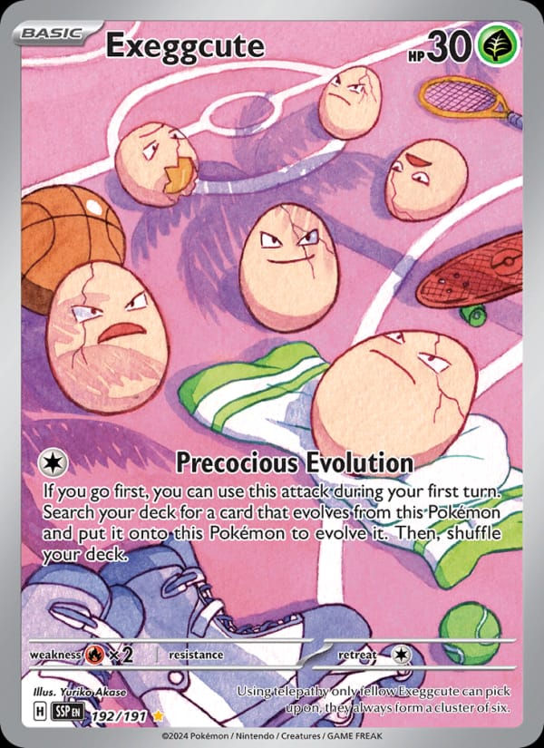 Exeggcute 192/191 Surging Sparks (EN)