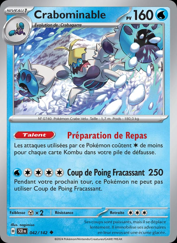 Crabominable 042/142 Couronne Stellaire (FR)