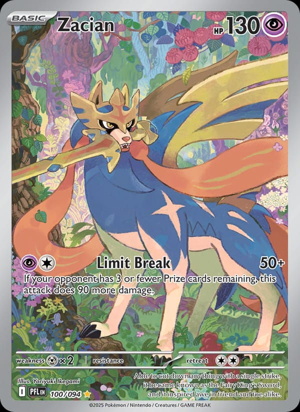 Zacian 100/094 Phantasmal Flames (EN)