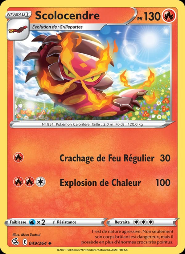 Scolocendre 049/264 Poing de Fusion (FR)