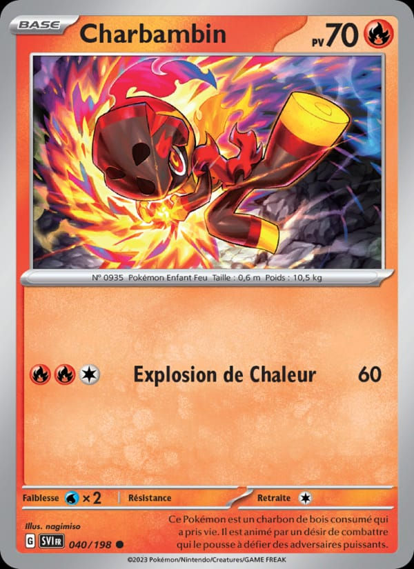 Charbambin 040/198 Écarlate et Violet (FR)