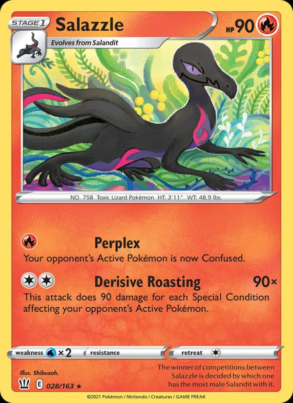 Salazzle 028/163 Battle Styles (EN)