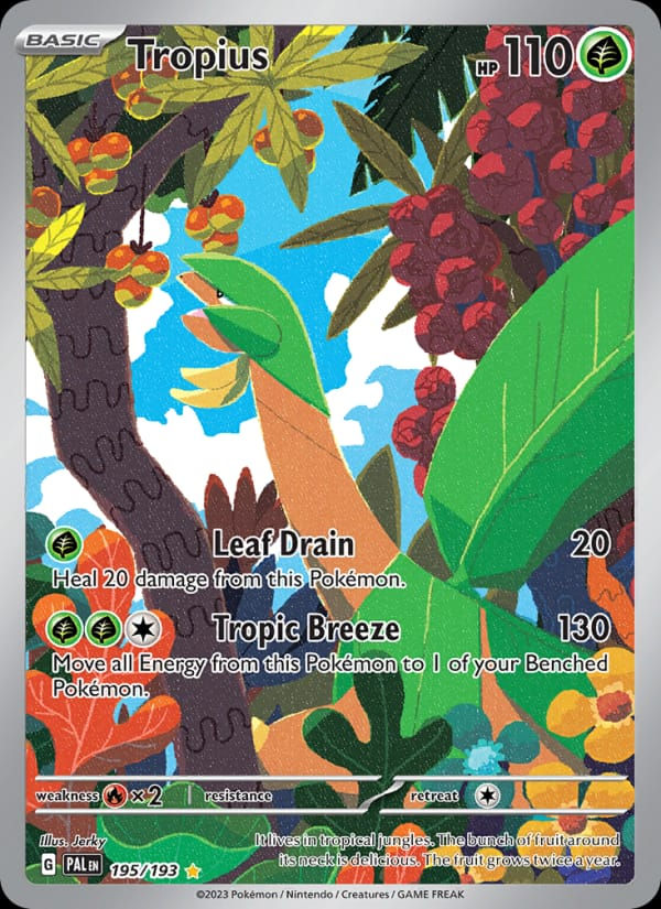 Tropius 195/193 Paldea Evolved (EN)