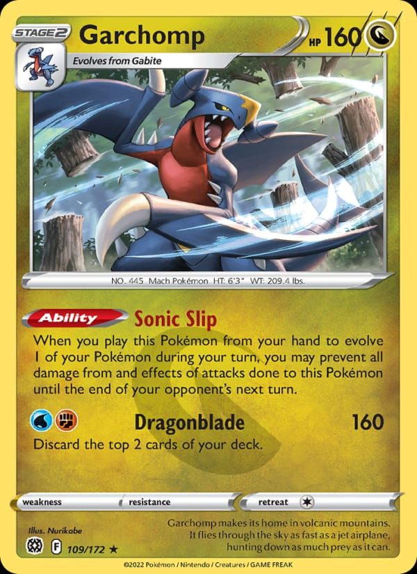 Garchomp 109/172 Brilliant Stars (EN)